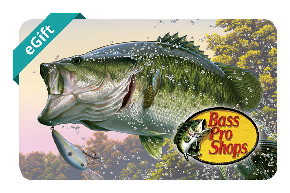 Bass Pro Shops Fishing eGift Card Cabela's